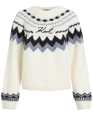 KARL LAGERFELD Alpine Knit - Meerkleurig
