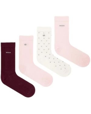 BOSS 4P Rs Giftshine Socken - Pink
