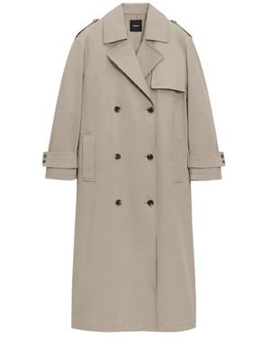 Theory Trench Coats - Neutro