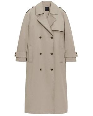 Theory Trench Coats - Neutro