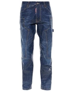 DSquared² Jeans ,Blauw ,Denim Teddy Jeans