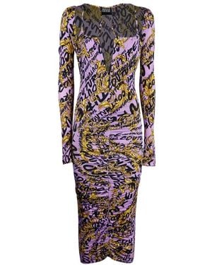 Versace Jeans Couture Midi Dresses - Red
