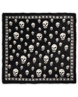 McQueen Accessoires ,Zwart ,Alexander Mc Queen Sjaals