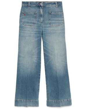 Victoria Beckham Flared Jeans - Blu