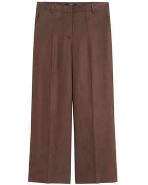 Weekend by Maxmara Wide Pants - Brown