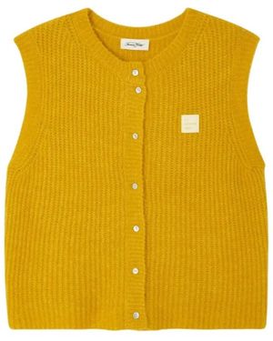 American Vintage East Vest - Geel