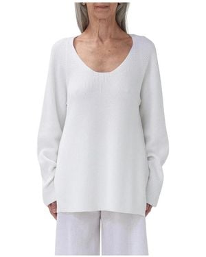 Fabiana Filippi Round-Neck Knitwear - Bianco