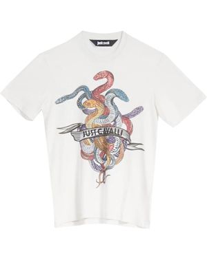 Just Cavalli T-Shirts - White