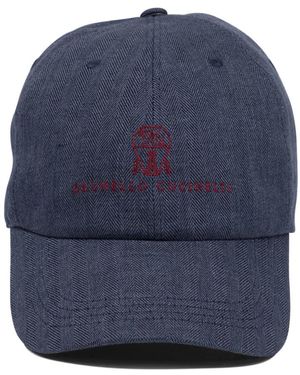 Brunello Cucinelli Caps - Bleu
