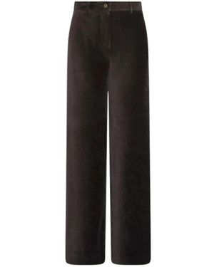 Marella Wide Trousers - Black