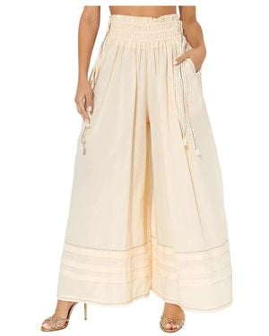 Agua Bendita Wide Trousers - Neutro