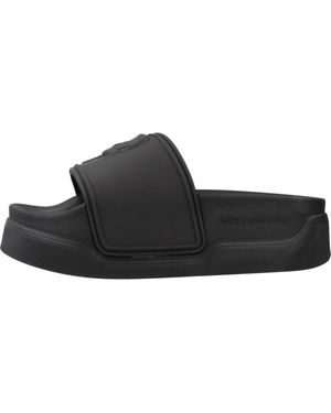 Karl Lagerfeld Sliders - Negro