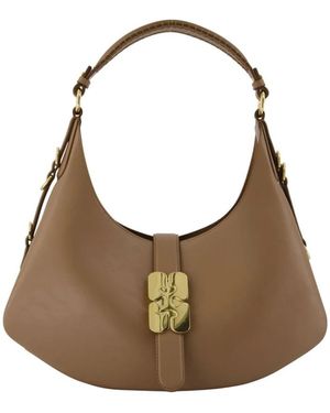 Ganni Shoulder Bags - Brown