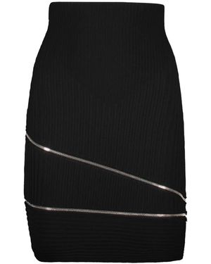 ANDREA ADAMO Short Skirts - Black