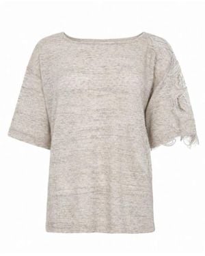 D.exterior Round-Neck Knitwear - Gris