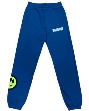 Barrow Broeken ,Blauw ,Katoen Katoenen Sweatpants Voor