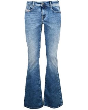 DIESEL Flared Jeans - Azul