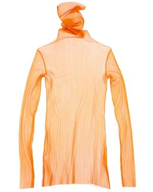 Cortana Long Sleeve Tops - Orange