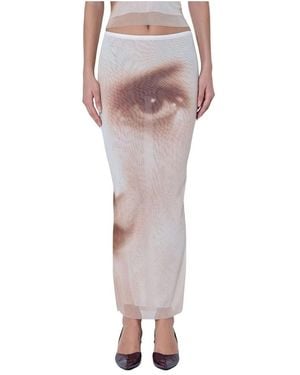 Jean Paul Gaultier Maxi Skirts - Pink