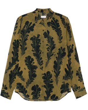 Dries Van Noten Casual Shirts - Verde