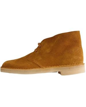 Clarks Lace-Up Boots - Marrone