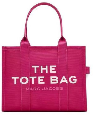 Marc Jacobs Canvas Grote Shopper - Roze