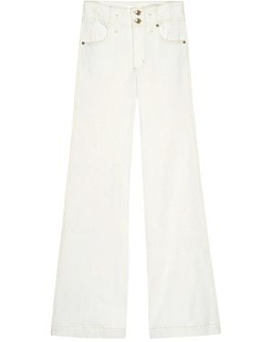 FRAME Wide Jeans - White