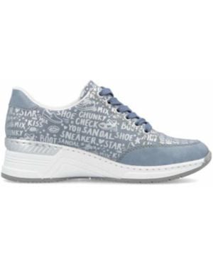 Rieker Klassieke Damesschoenen - Blauw