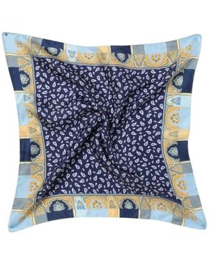 Etro Zijden Foulard - Blauw