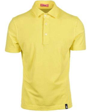 Drumohr Tops ,Geel ,Katoen Polo