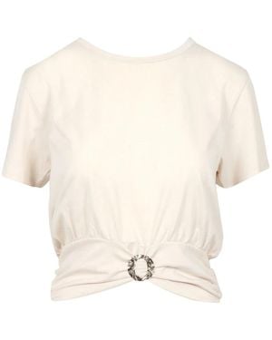 SIMONA CORSELLINI T-Shirts - Neutro