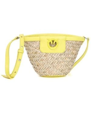 Pinko Shopping Bags - Yellow