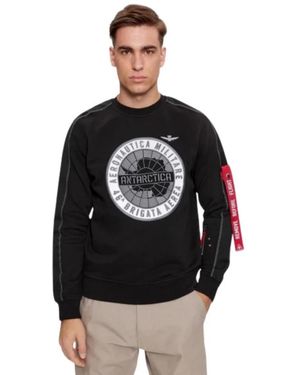 Aeronautica Militare Sweatshirts - Black