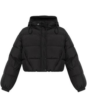 Perfect Moment Kapuzen-Daunenjacke - Schwarz