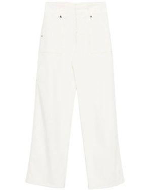 Ermanno Scervino Wide Jeans - Blanco