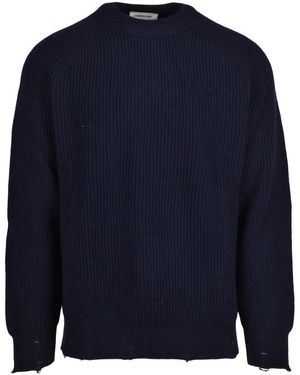 ATOMOFACTORY Ribbed Sweater - Blauw