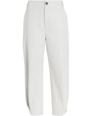 Proenza Schouler Straight Trousers - Wit