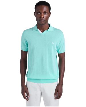 Harmont & Blaine Polo Shirts - Blue