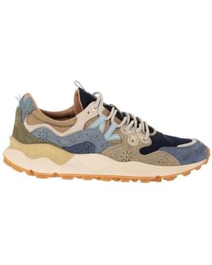 Flower Mountain Trainers - Blue