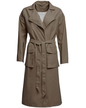 Stutterheim Trench Coats - Marrone