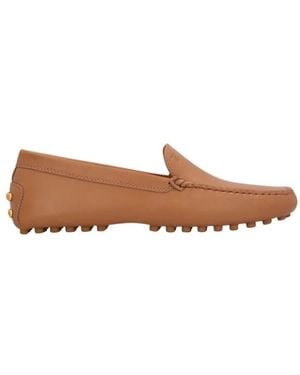 Tod's Gommino 22L Pantofola Gommini Met - Braun