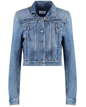 Off-White c/o Virgil Abloh Vestes de cow-boy - Bleu