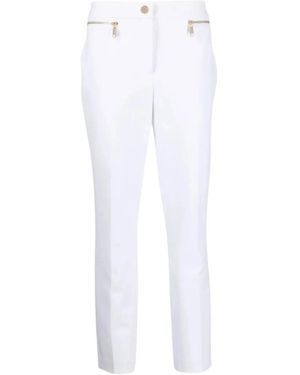 Michael Kors Stretch Crepe Broek - Wit