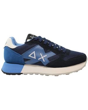 Sun 68 Sneakers - Blauw