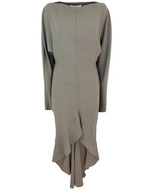 Philosophy Di Lorenzo Serafini Midi Dresses - Grey