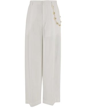 DARKPARK Wide Trousers - White