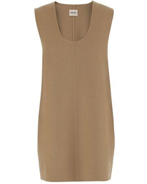 KHAITE Knitted Dresses - Brown