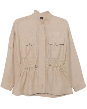 Fay Jassen ,Bruin ,Saharan Overshirt - Naturel