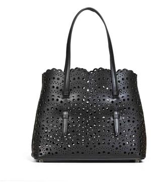 Alaïa Tassen ,Zwart ,Leer Mina 25 Tas