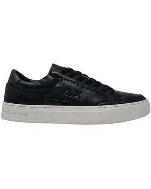 Sun 68 Sneakers - Schwarz